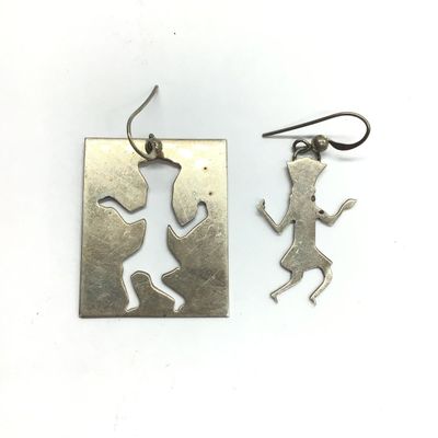 Navajo Sterling silver earrings