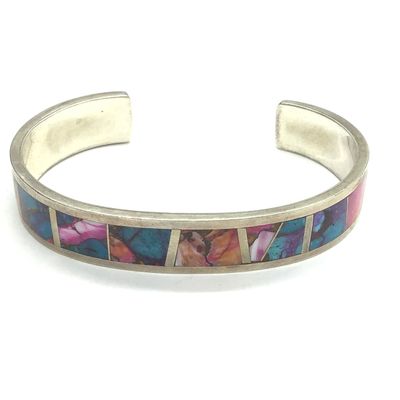 Turquoise Spiny cuff bracelet