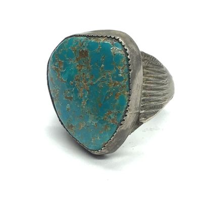Navajo turquoise ring