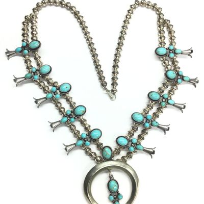 Native American turquoise necklace
