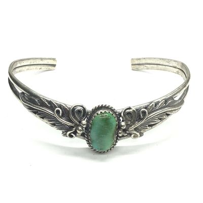 Jerryson Henio Navajo Sonoran gold cuff bracelet