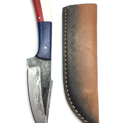 Steel bladed knife