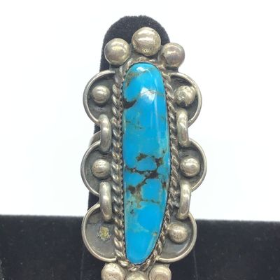 Navajo turquoise ring