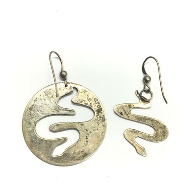 Navajo sterling earrings