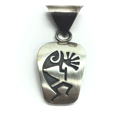 Native American kokopelli pendant
