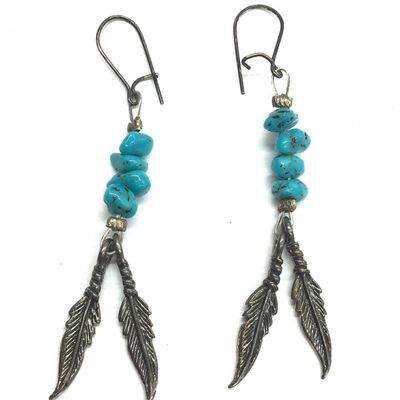 Navajo turquoise earrings