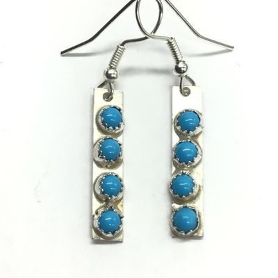 Native American turquoise earrings