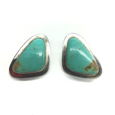 Morningstar Navajo turquoise earrings