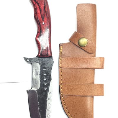 Steel bladed knife