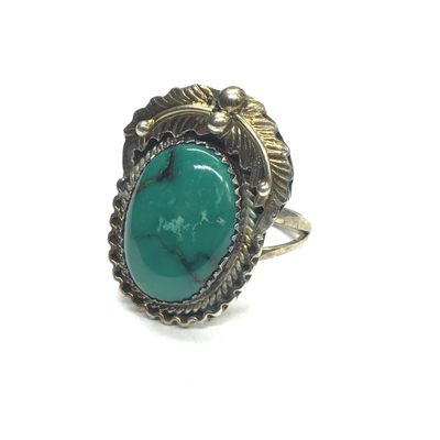 Navajo turquoise ring
