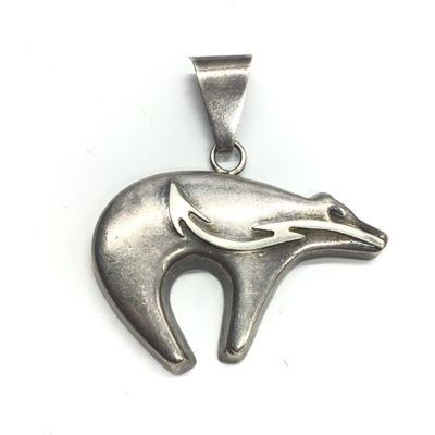 Native American sterling pendant