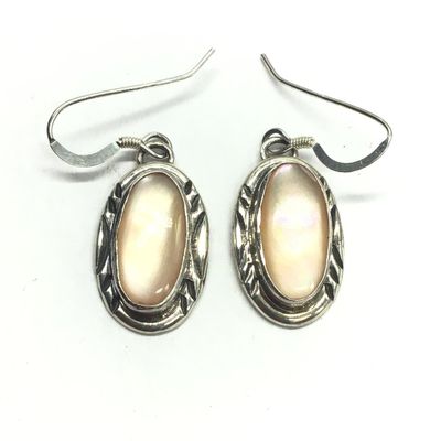 Navajo mother of pearl earrings