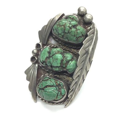 Vintage Navajo turquoise ring