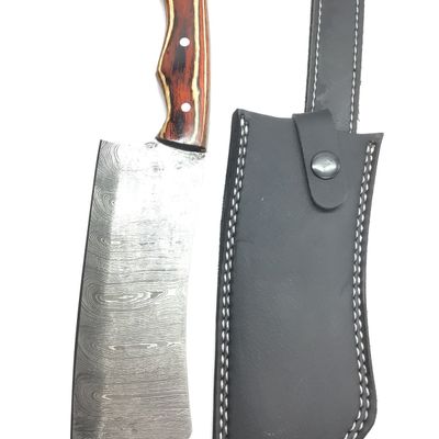 Damascus bladed knife