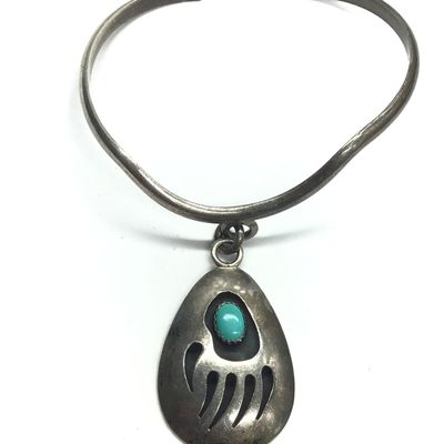 Thomas Nez Navajo cuff bracelet