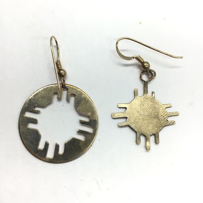 Navajo sterling earrings