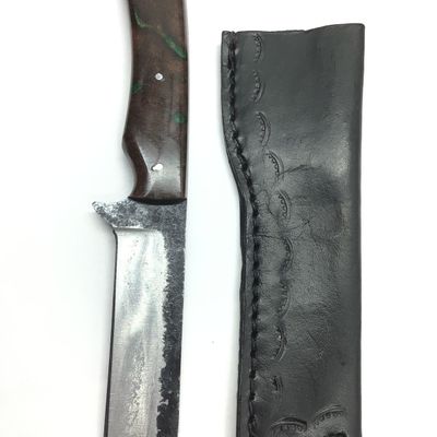 Steel bladed knife