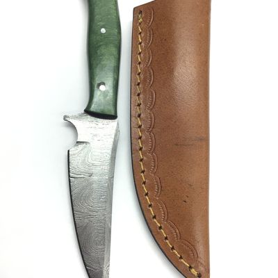 Damascus bladed knife