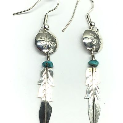 Marlene Jones Navajo turquoise earrings
