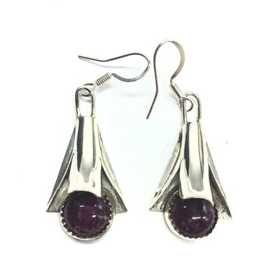 Louisse Yazzie Navajo spiny oyster earrings