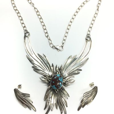 Charles Johnson Navajo jewelry set