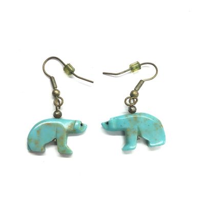 Turquoise Fetish earrings
