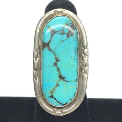 Rosana Williams Navajo turquoise ring