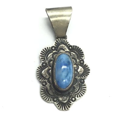 Gary Sanchez lapis pendant