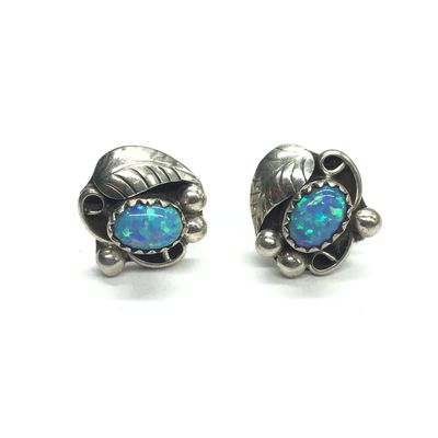 Navajo opal earrings