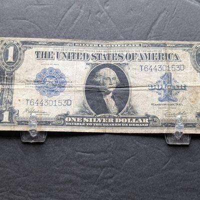 Sale Photo Thumbnail #292: 1923 Series $1 Horse Blanket Silver Certificate