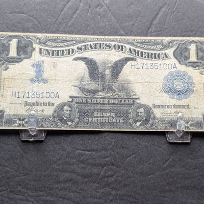 Sale Photo Thumbnail #298: 1899 Series United States $1 Black Eagle Silver Certificate