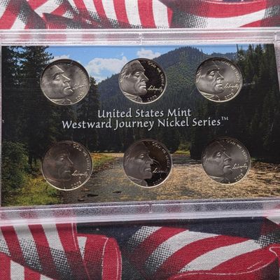 Sale Photo Thumbnail #297: 2005 P, D, & S U.S. Mint Westward Journey Nickel Set In OGP
