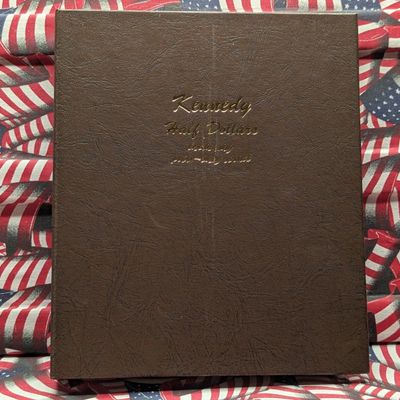 Sale Photo Thumbnail #358: Partial 1971-2011 Kennedy Half Dollar Collection in Dansco Album - Includes P, D, & S Mint & Proofs - 121 Coins Total