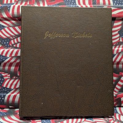 Sale Photo Thumbnail #418: Partial 1938-2007 Jefferson Nickel Collection in Dansco Album - Includes KEY DATES! & (11) 35% Silver Wartime - 145 Coins Total