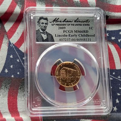 Sale Photo Thumbnail #237: 2009 Lincoln Early Childhood Cent - PCGS MS66 RD