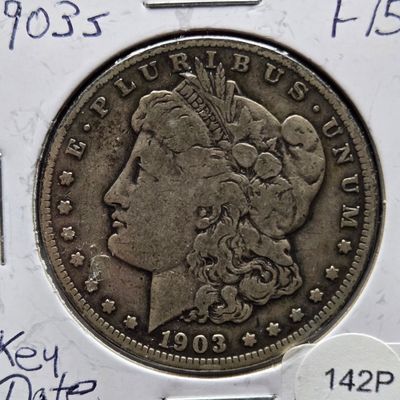 Sale Photo Thumbnail #184: 1903-S Morgan 90% Silver Dollar - Key Date