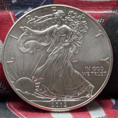 Sale Photo Thumbnail #437: 2012 American Silver Eagle 1 Troy Oz. .999 Silver