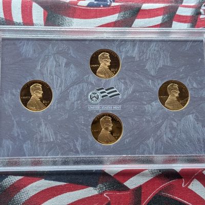 Sale Photo Thumbnail #185: 2009-S U.S. Mint Bicentennial Lincoln Cent Proof Set in OGP