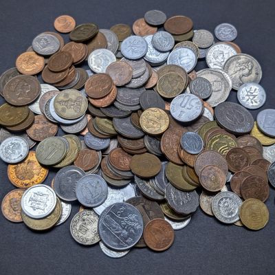 Sale Photo Thumbnail #305: 1.6 Lbs. of Various Vintage & Modern World Coins