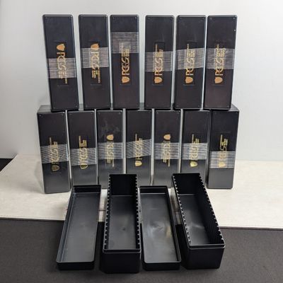 Sale Photo Thumbnail #173: (15) *EMPTY* Black PCGS Coin Holder Boxes - No Coins!!