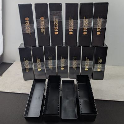 Sale Photo Thumbnail #28: (15) *EMPTY* Black PCGS Coin Holder Boxes - No Coins!!