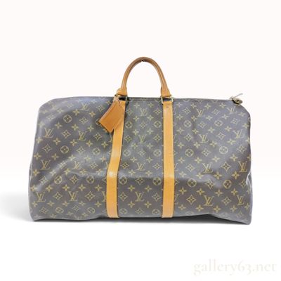 Louis Vuitton Monogram Canvas Keepall 55 Bandouliere Travel Bag