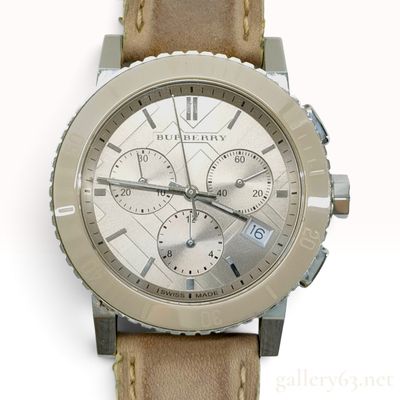 Burberry The City Chronograph BU9702 Stainless Steel Wristwatch