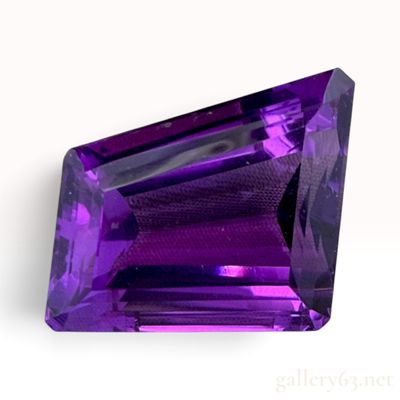 41 Carat Fantasy Cut Purple Amethyst Gemstone