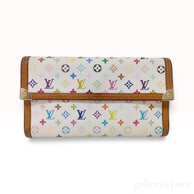 Louis Vuitton Monogram Multicolore Porte Tresor International Wallet