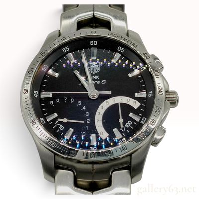 TAG Heuer Link Calibre S CJF7110 Stainless Steel Chronograph with Box