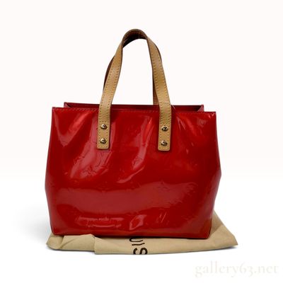 Louis Vuitton Reade PM Pomme d'Amour Monogram Vernis Tote Bag