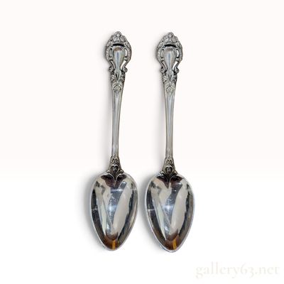 Stieff Sterling Silver Pierced Handle Spoons 86.7g
