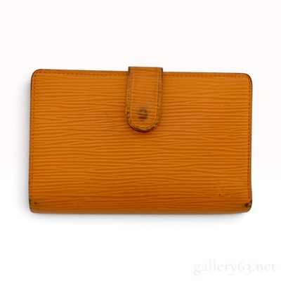 Louis Vuitton Portefeuille Viennois Mandarin Epi Leather French Purse