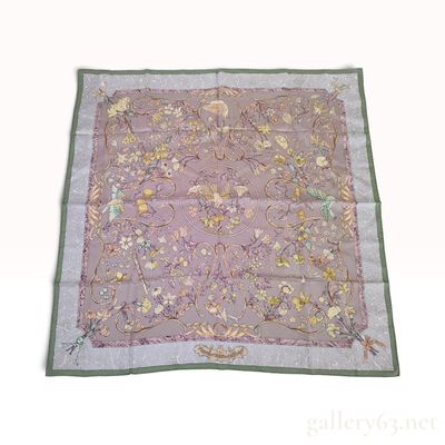 Hermes Pierres d'Orient et d'Occident Silk Carre 90